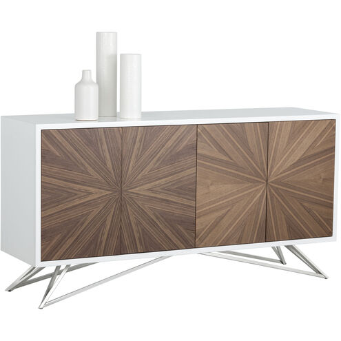Pike 65.75 X 17.75 inch Walnut / Polished Sideboard